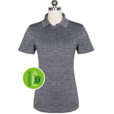 Bermuda Sands® Women's "Steam" Striated Heather Polo Shirt