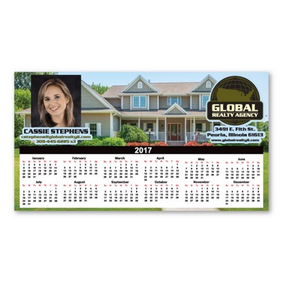 Realty Calendar Magnet - 5.5" x 3" - 20 mil