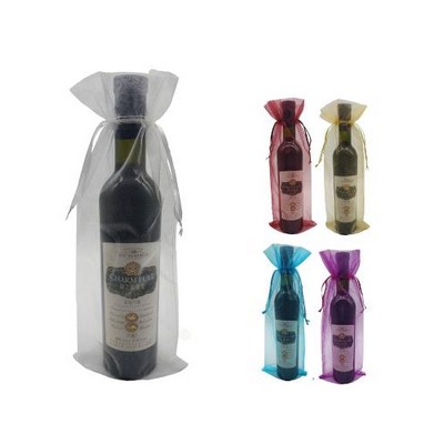 Organza Wine Bottle Gift Bag