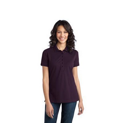 Port Authority® Ladies Stretch Pique Polo Shirt