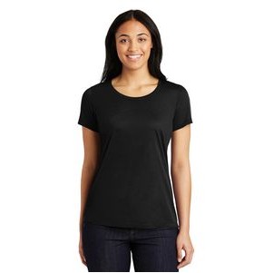 Sport-Tek® Ladies' PosiCharge® Competitor™ Cotton Touch™ Scoop Neck Tee Shirt