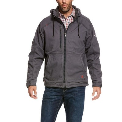 Ariat® Men's FR DuraLight Stretch Canvas Iron Gray Jacket