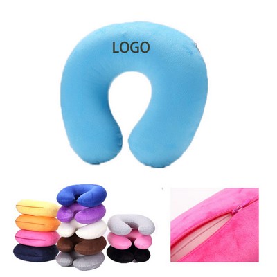 Self Inflatable Travel Neck Pillow