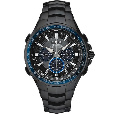 Men's Seiko Coutura Radio Sync Solar Chronograph Watch