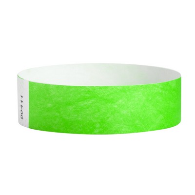 Tab Free Tyvek Printed Wristband (3/4"x10")