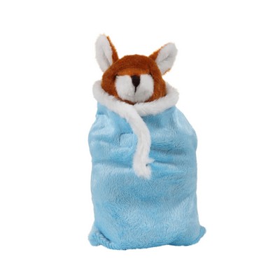 soft plush Kangaroo in sleeping bag