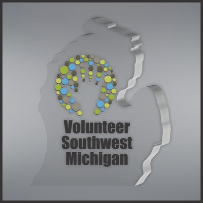 5.00" Michigan Shape Paperweight in Clear, Color Printed