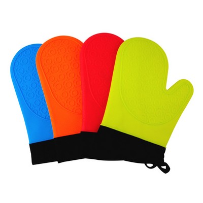 Heat Resistant Silicone Oven Mitt