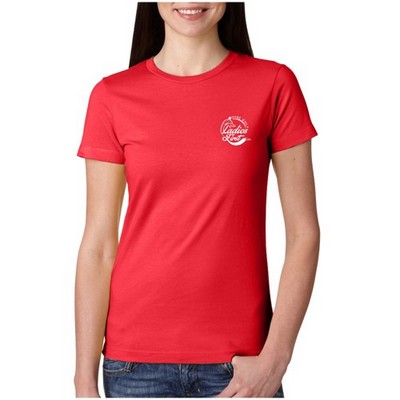 Next Level 4.3 oz. 100% Combed Cotton Ladies T-Shirt w/ Custom Imprint