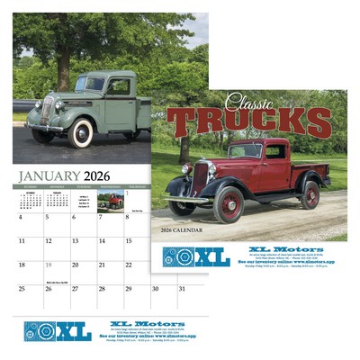 Classic Trucks Appointment Calendar - Stapled