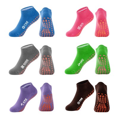 Non-Slip Ankle Sock With Grippers