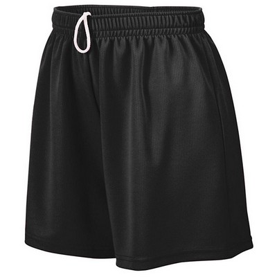 Augusta Sportswear Girls Wicking Mesh Short