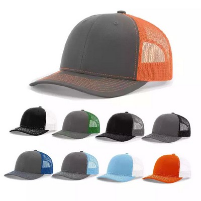 6 Panel Mesh Trucker Cap