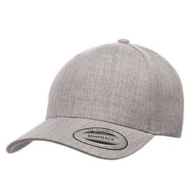 YP Classics® Five-Panel Wool Blend Curved Visor