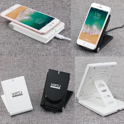 Folded Wireless Charger Phone Stand