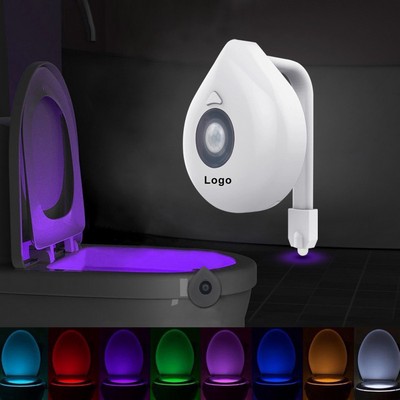 Toilet Night Light Motion Sensor 8 Colors