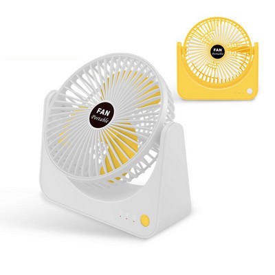 1200 mAh Rechargeable Desktop Fan