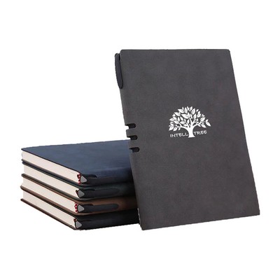 Thick Classic Notebook with Pen Loop Hardcover Writing book