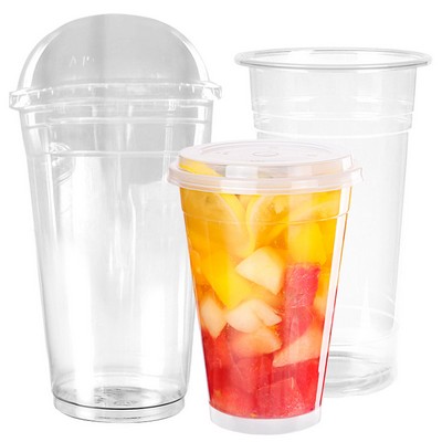 24 Oz. Clear PET Cups