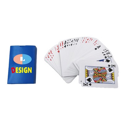 Custom Full Color Poker Playing Cards In Case