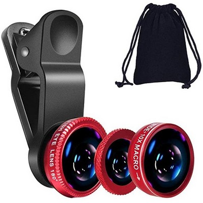 3 In 1 Mobile Camera Lens Kit