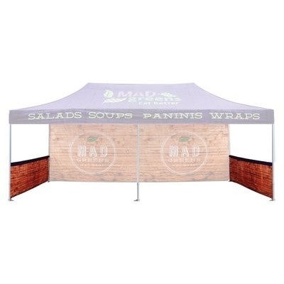 Pop Up Canopy Side Skirt (13'x3.3') & Double Sided Sublimation