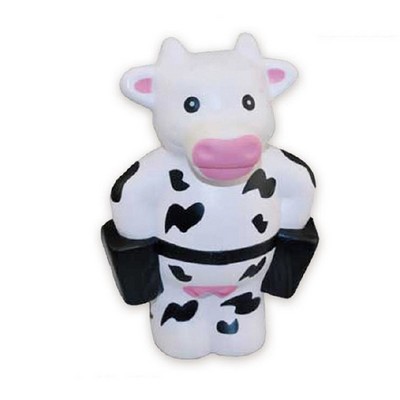 Custom Standing Cow with Harness Stress Ball