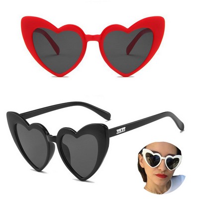 Love Heart Shaped Sunglasses