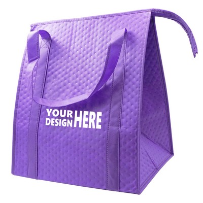 Insulated Non-Woven Grocery Tote Bag