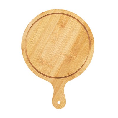 10" Bamboo Pizza Cutting Board