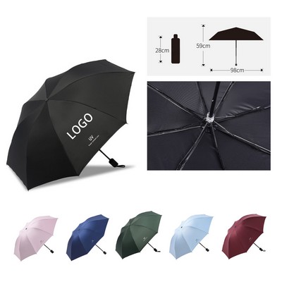 3 Fold Custom Umbrella