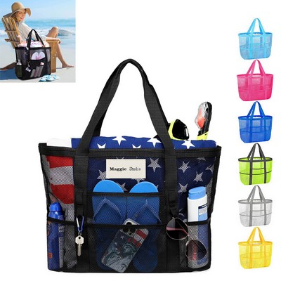 Mesh Beach Tote Bag