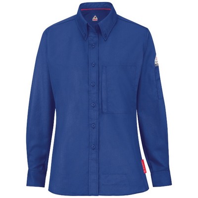 iQ Series® Women's Midweight Comfort Woven Shirt - Royal Blue