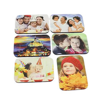 Rectangle Design Sublimation MDF Fridge Magnet