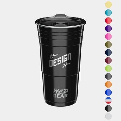 16 oz Wyld Gear® Stainless Steel Vacuum Insulated Party Cup