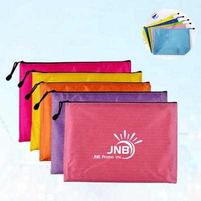 Waterproof Zipper File Bags