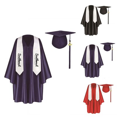 Preschool Graduation Cap & Gown & Tassel