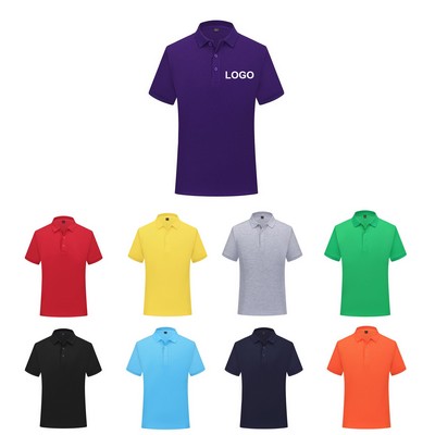 Golf Polo Shirts Quick Dry Short Sleeve Collared Shirt