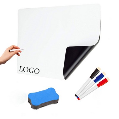 A4 Versatile Reusable Magnetic Whiteboard for Office and School