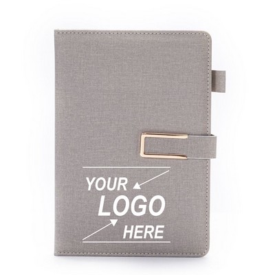 A5 Business Fabric Magnetic Buckle Hardfacing Notebook