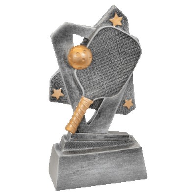 Pickleball Triumph Resin Award - 5 1/2"