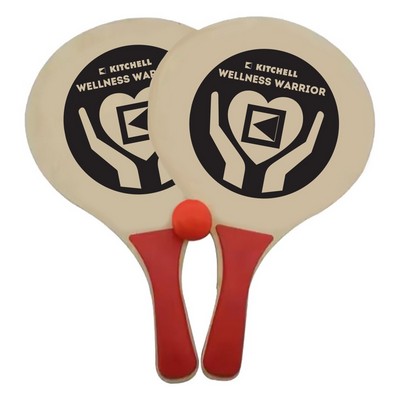 Paddle Ball Set - 1 Color Imprint