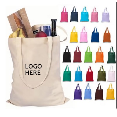 Cotton Canvas Reusable Tote