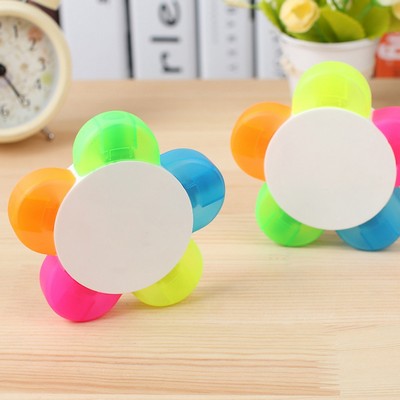 Flower Shape Watercolor Highlighter Pens