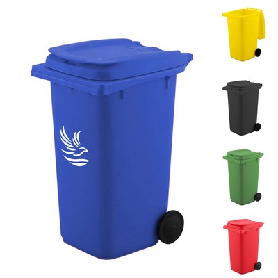 Desk Top Mini Plastic Trash Can Small Waste Bin With Lid