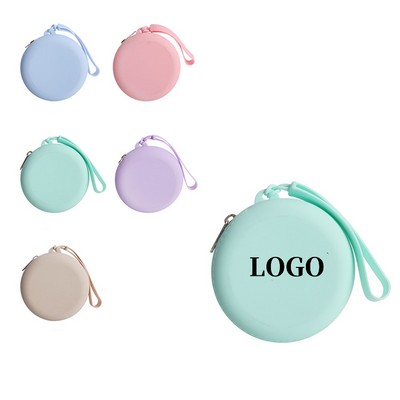 Round Silicone Coin Purse