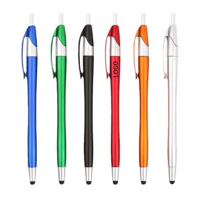 Plastic Ballpoint Stylus Pen