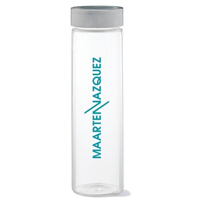 Diva 18 Oz. Glass Water Bottle