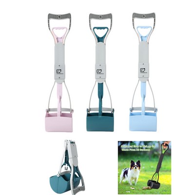 Foldable Pet Pooper Scooper with Long Handle