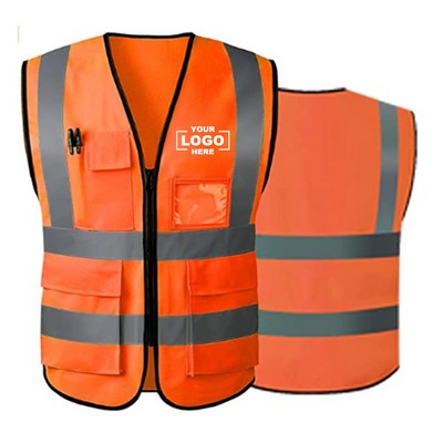 High Visibility Reflective Safety Vest